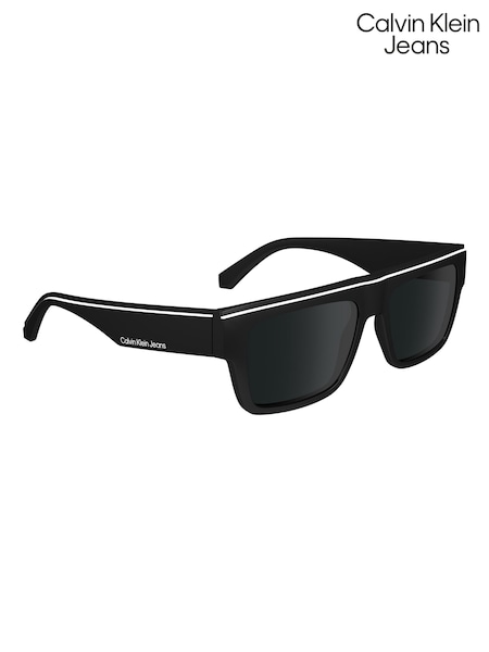 Calvin Klein Jeans Black Sunglasses (B59411) | £90