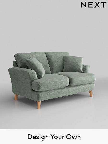 Plush Chenille/Mid Slate Teal Green Conway Relaxed Sit (B59798) | £1,150