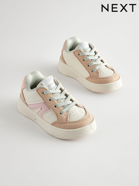 Multi Chunky Elastic Lace-Up Trainers (B60051) | £18 - £20