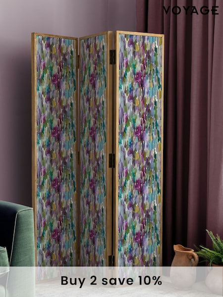 Voyage Maison Purple Azima Abstract Room Divider (B60109) | £295