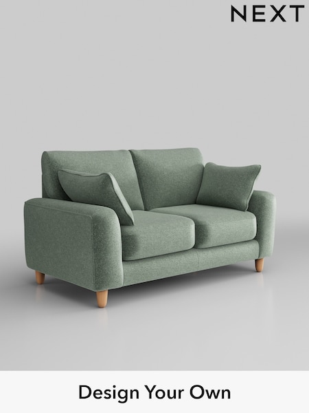 Plush Chenille/Mid Slate Teal Green Campbell (B60375) | £1,075