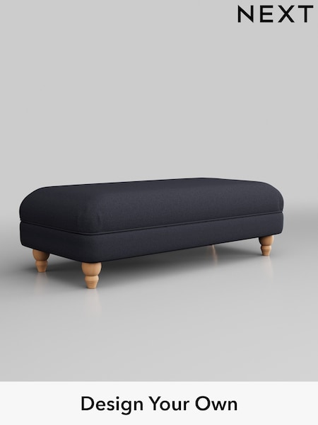 Tweedy Blend Easy Clean/Dark Slate Blue Ashford Highback (B61724) | £425