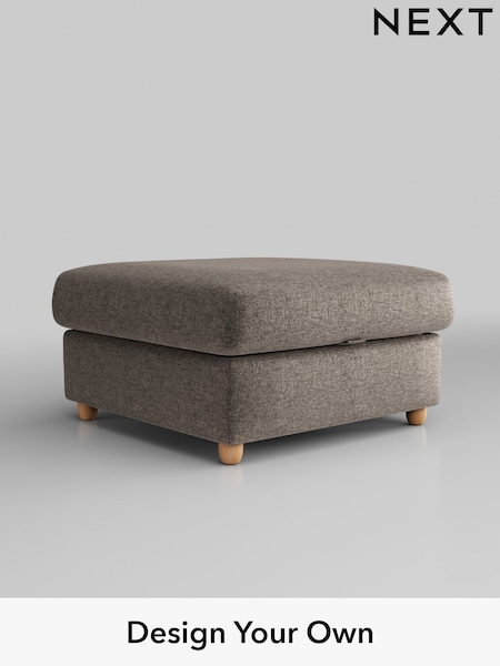 Plush Chenille/Mink Brown Parker Platform Grand Relaxed Sit (B62960) | £499