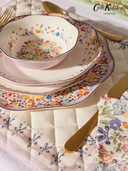 Cath Kidston Multi Harmony Ditsy Set of 4 Pasta Bowls (B63686) | £56
