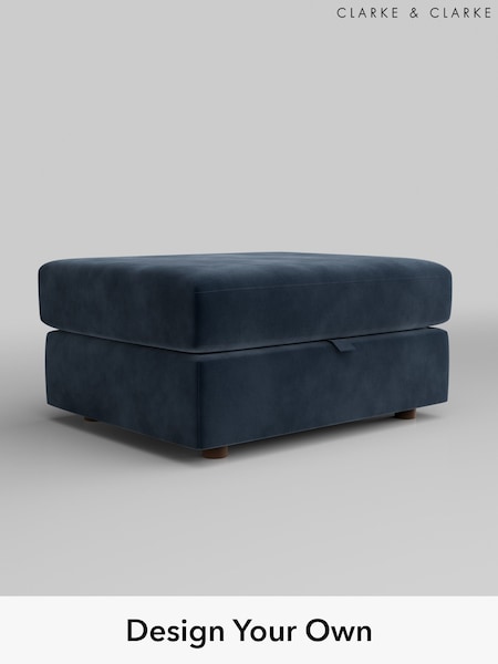 Alessia/Midnight Blue Ingrid By Clarke And Clarke (B64144) | £450