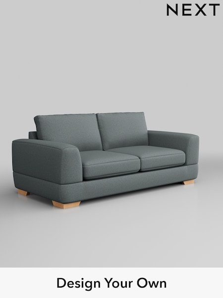 Tweedy Blend Easy Clean/Mid Slate Teal Green Clayton (B64164) | £1,125
