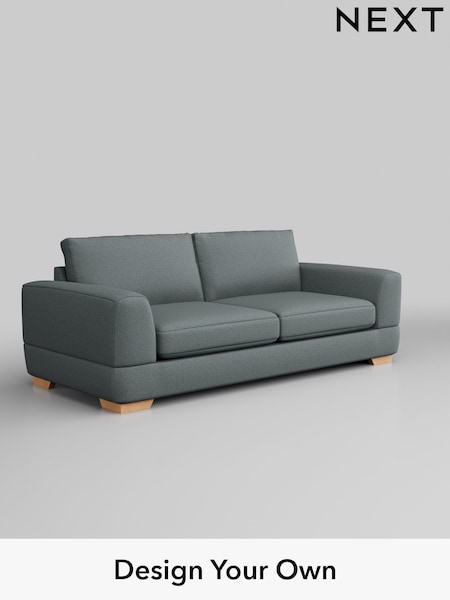 Tweedy Blend Easy Clean/Mid Slate Teal Green Clayton (B64164) | £1,225