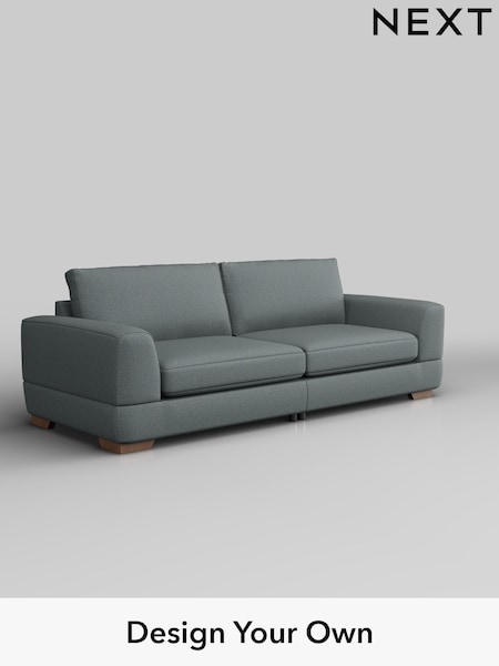 Tweedy Blend Easy Clean/Mid Slate Teal Green Clayton (B64164) | £1,325