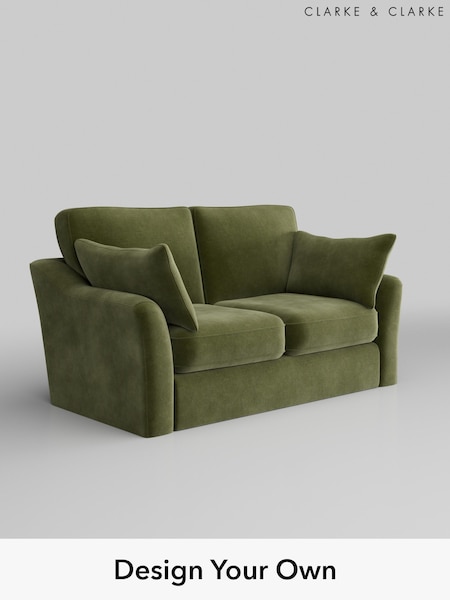 Alessia/Olive Green Freya By Clarke And Clarke (B64517) | £1,175