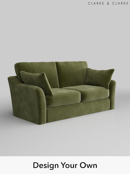 Alessia/Olive Green Freya By Clarke And Clarke (B64517) | £1,275