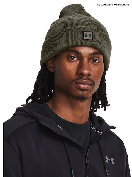 Under Armour Green Half time Cuff Beanie (B64868) | £22