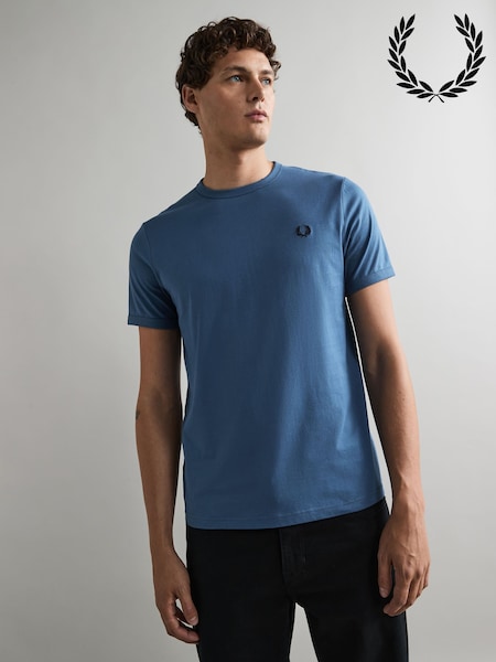 Fred Perry Cotton T-Shirt (B64883) | £45