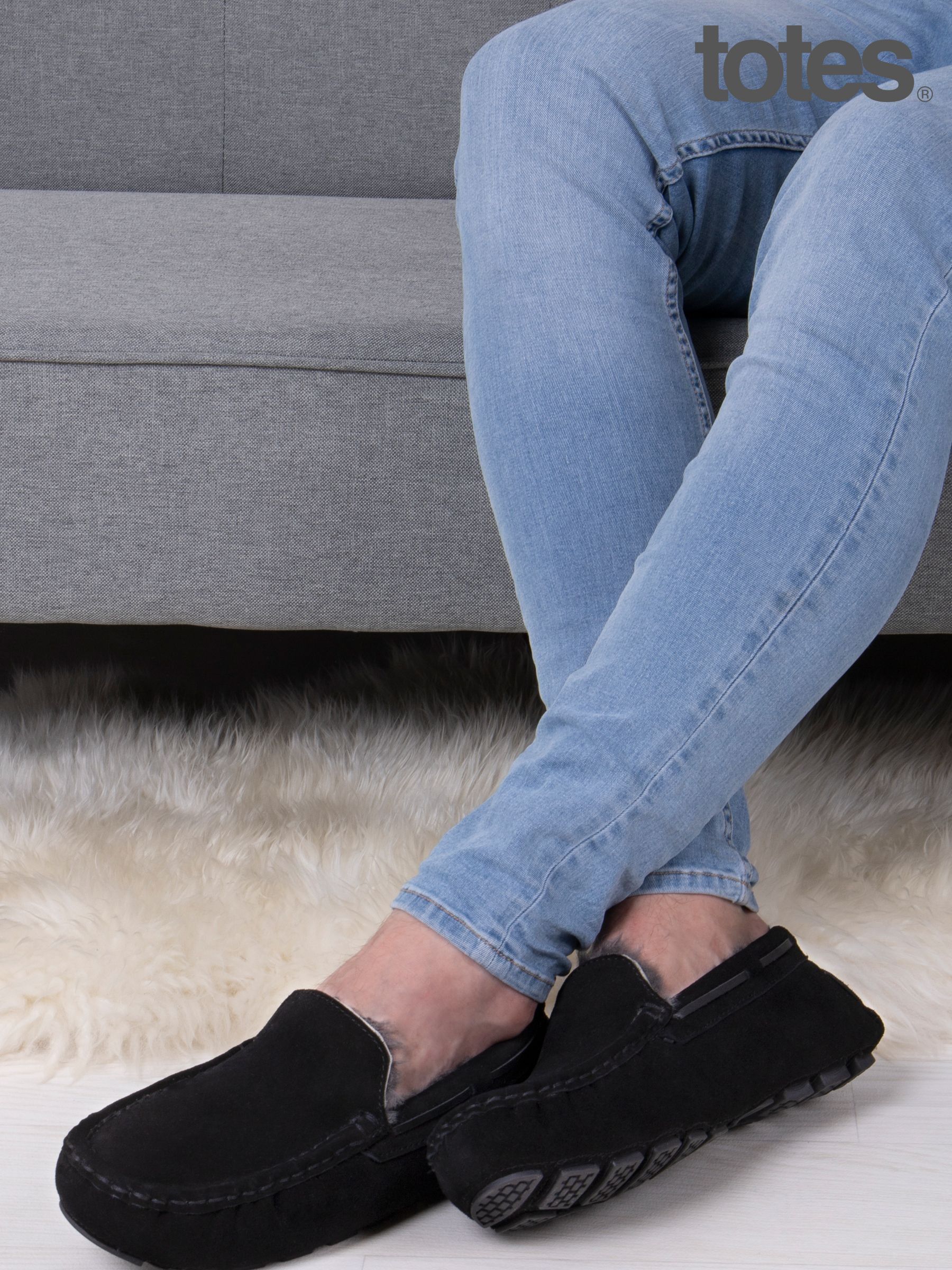 Totes moccasin slippers mens new arrivals