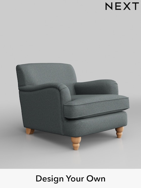 Tweedy Blend Easy Clean/Mid Slate Teal Green Lilly Ii (B65424) | £550