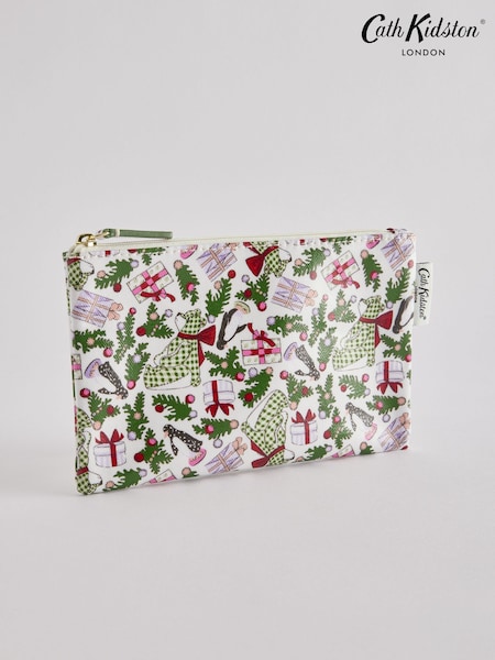Cath Kidston Christmas Zip-Up 100% Cotton Purse (B65467) | £10