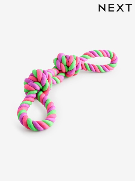 Multi Bright Double Knot Rope Pet Toy (B65661) | £10