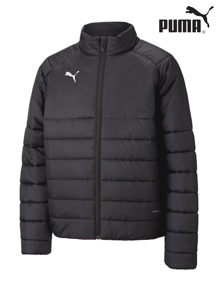Puma Black Mens Team LIGA Padded Football Jacket (B66118) | £80