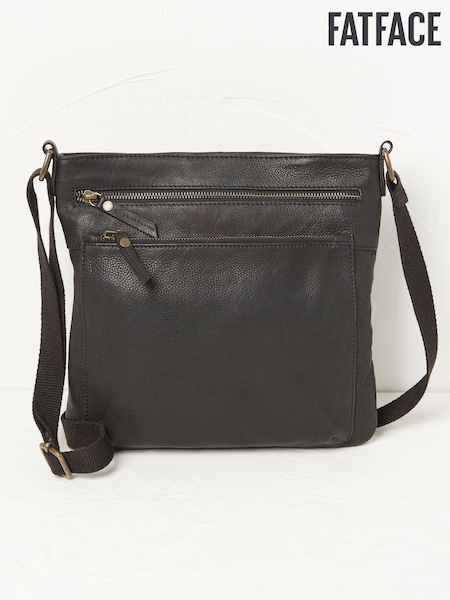 FatFace Allie Black Crossbody Bag (B66336) | £59
