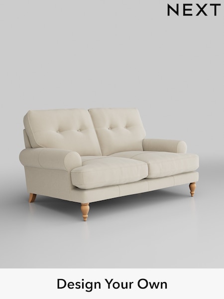Turin Leather/Cream Erin Buttoned Back Leather Deep Sit (B66340) | £1,899