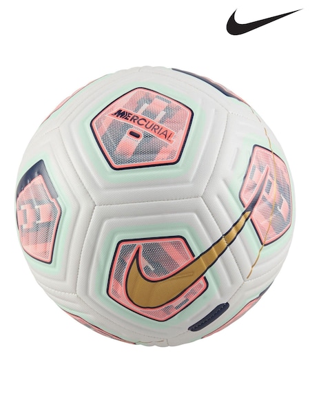 Nike White Academy Mercurial Dream Speed Football (B66439) | £28