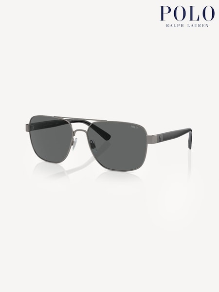 Polo Ralph Lauren Black Pillow Sunglasses (B66603) | £156