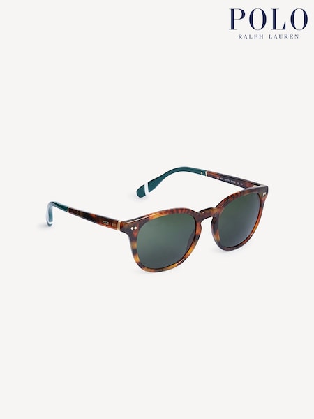 Polo Ralph Lauren Brown Sunglasses (B67274) | £156