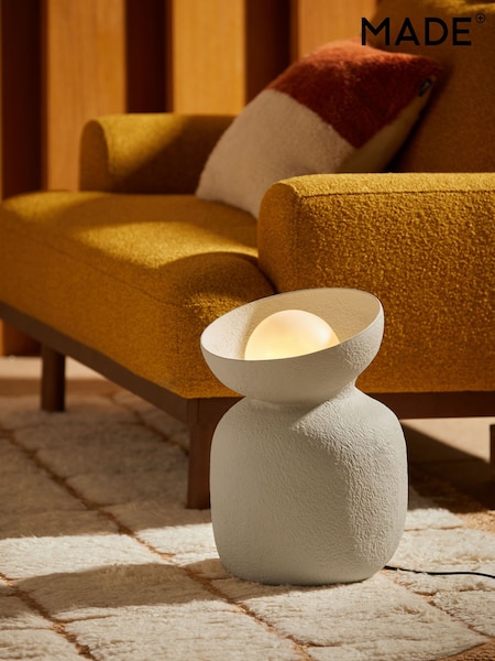 MADE.COM Cream Vera Floor Lamp (B67496) | £119
