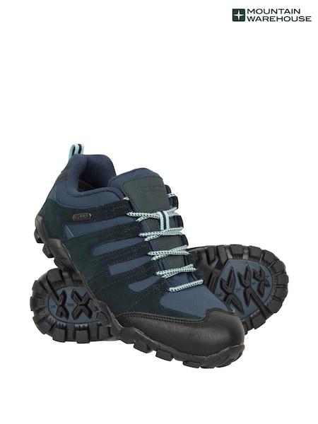Mountain Warehouse Blue Womens Belfour Outdoor Walking Shoes (B67499) | £59