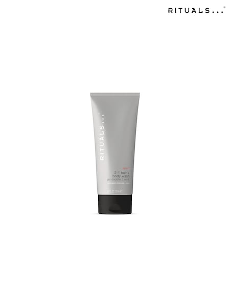 Rituals Sport 2 In1 Shampoo & Body Wash Charcoal & Mint 200ml