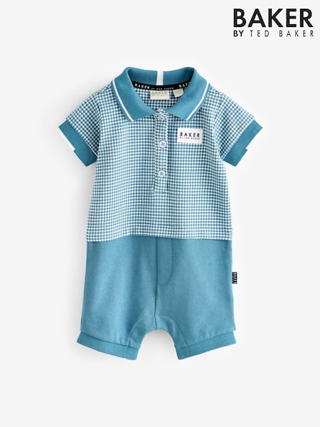 Baker by Ted Baker 100% Cotton Polo Romper (B68097) | £28 - £30