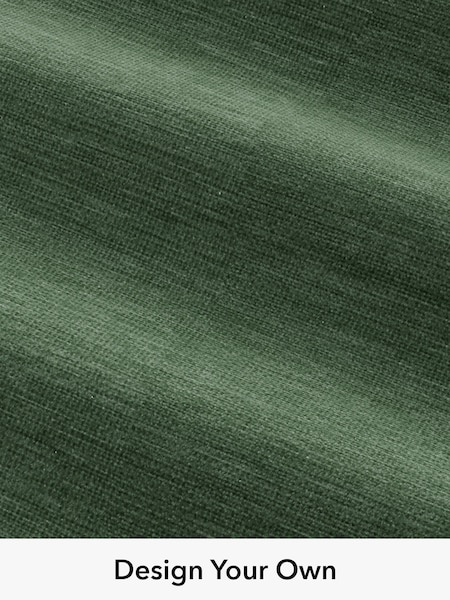 Fine Chenille Easy Clean/Mid Khaki Green Fabric By Metre (B68405) | £100