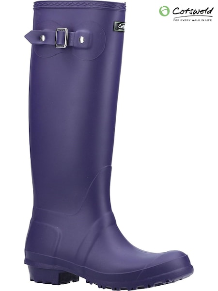 Cotswolds Purple Sandringham Wellingtons Wellies (B68573) | £55