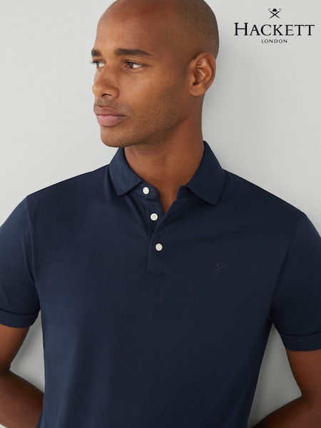 Hackett Mens Short Sleeve Polo Shirt (B68784) | £100