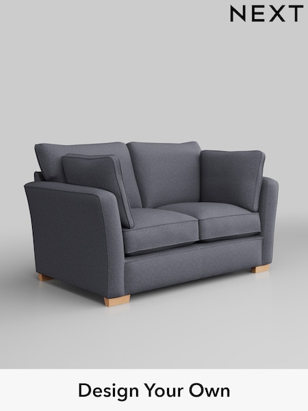Tweedy Blend Easy Clean/Mid Slate Blue Heath Highback (B69175) | £925