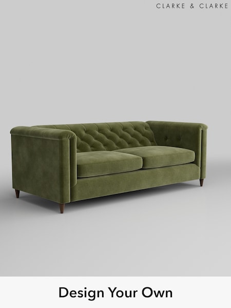 Alessia/Olive Green Loki By Clarke And Clarke (B69411) | £1,475