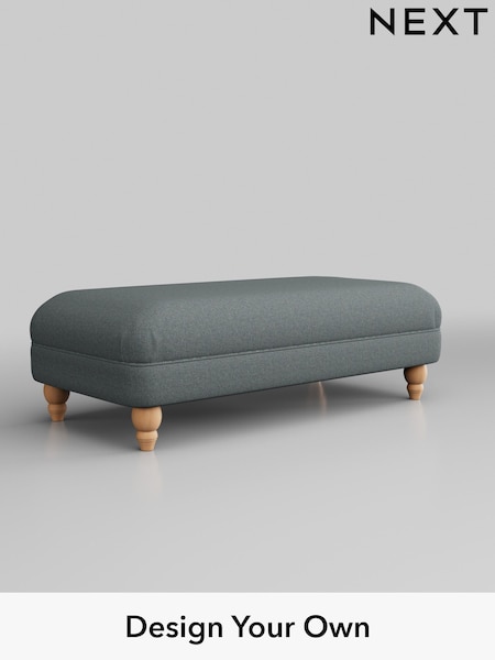 Tweedy Blend Easy Clean/Mid Slate Teal Green Ashford (B69491) | £425