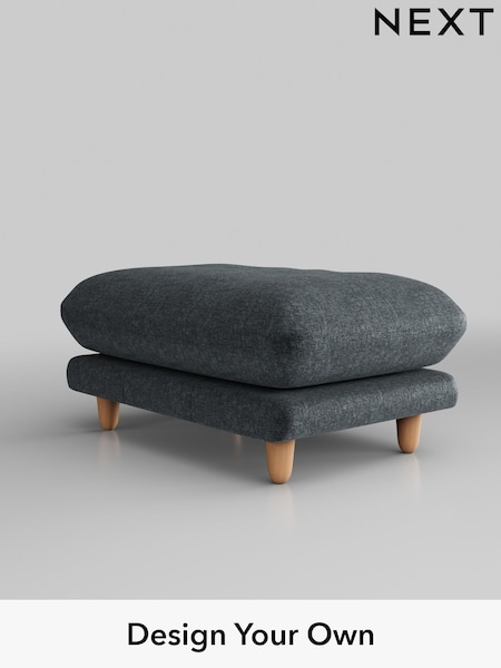 Plush Chenille/Slate Blue Odella (B69939) | £425