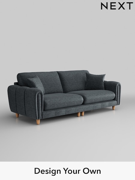 Plush Chenille/Slate Blue Odella (B69939) | £1,475