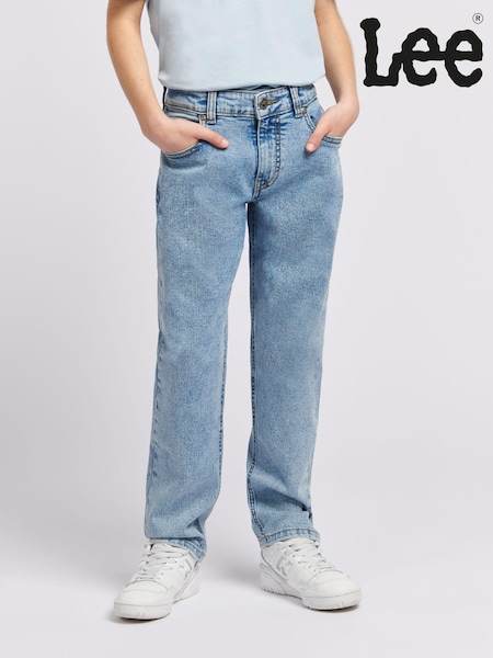 Lee Blue Boys Relaxed Fit West Jeans (B70146) | £40 - £48