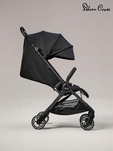 Silver Cross Black Clic Compact Pushchair (B70224) | £295