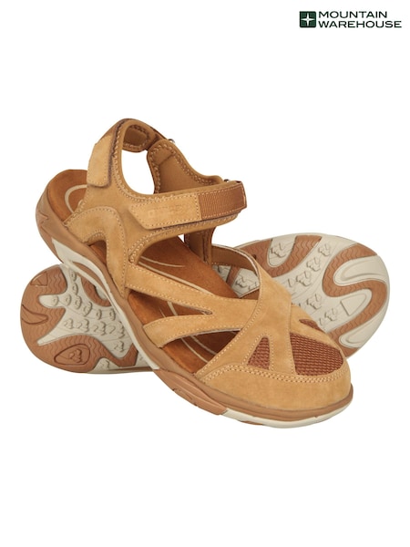 Mountain Warehouse Natural Womens Sussex Covered Sandals (B70280) | £69