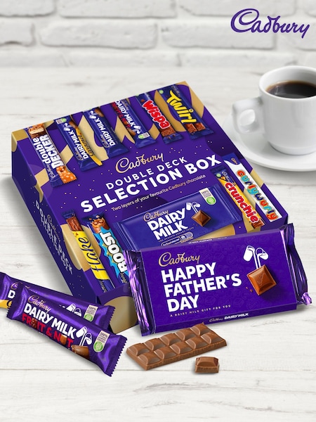 Cadbury Chocolate Happy Father's Day Selection Box Gift (B70892) | £30