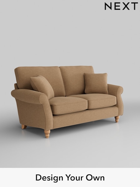 Fine Chenille Easy Clean/Mid Sand Beige Ashford (B71198) | £1,275