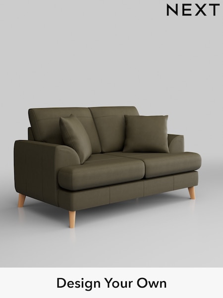 Turin Leather/Moss Green Parker Leather (B71227) | £1,875