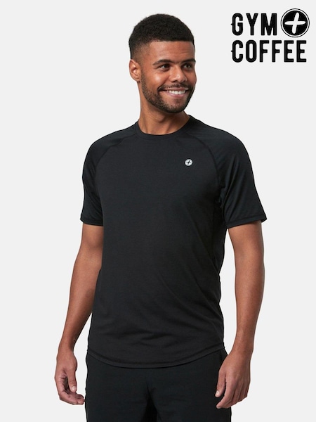 Gym + Coffee Black Gym + Coffee Mens Relentless T-Shirt (B71237) | £30