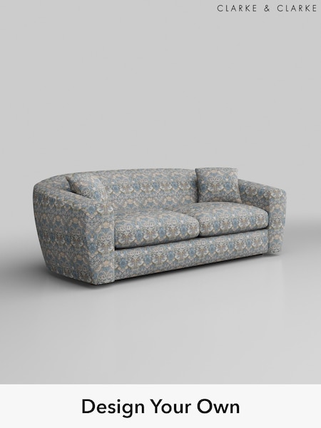 Strawberry Thief/Slate Grey Blush Erik By Clarke And Clarke (B71723) | £1,499
