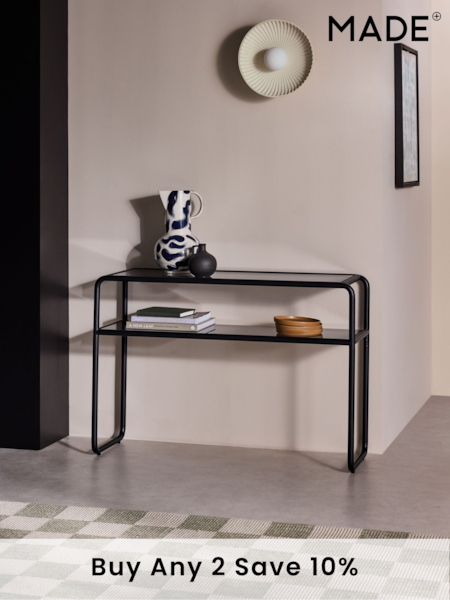MADE.COM Black Dunston Console Table (B71806) | £329