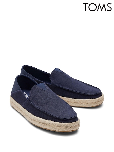 Toms Blue Alonso Rope Loafers (B71864) | £75