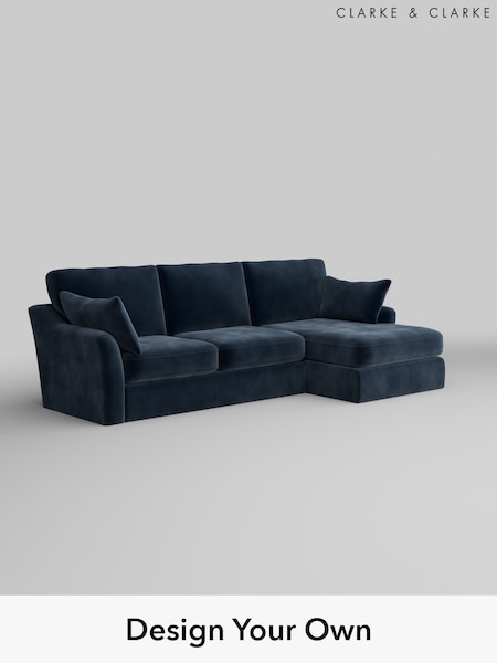 Alessia/Midnight Blue Freya By Clarke And Clarke (B72017) | £2,150