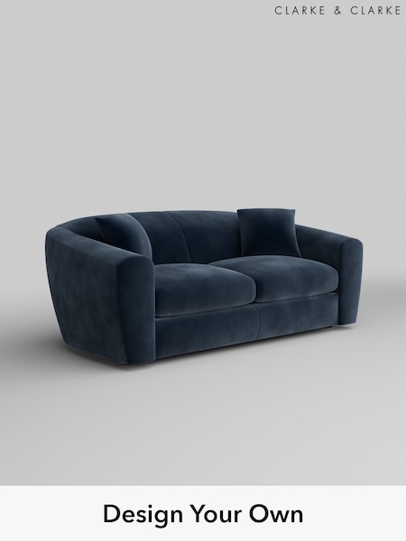 Alessia/Midnight Blue Erik By Clarke And Clarke (B72077) | £1,475